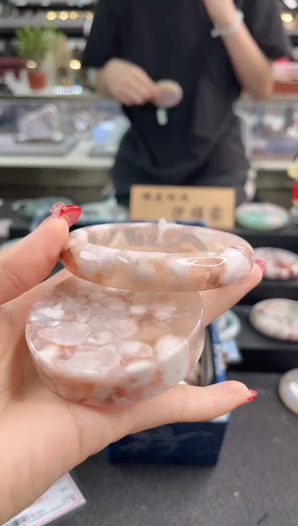 未镶嵌手镯石英质玉63圈口（赠品镯心）1339914