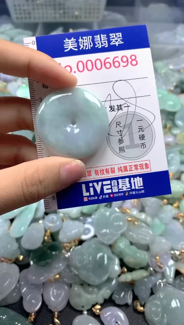 颈饰未镶嵌翡翠6698