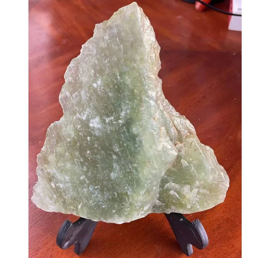 家居摆件创意中国风装饰随机发摆石一块有天然生长纹裂