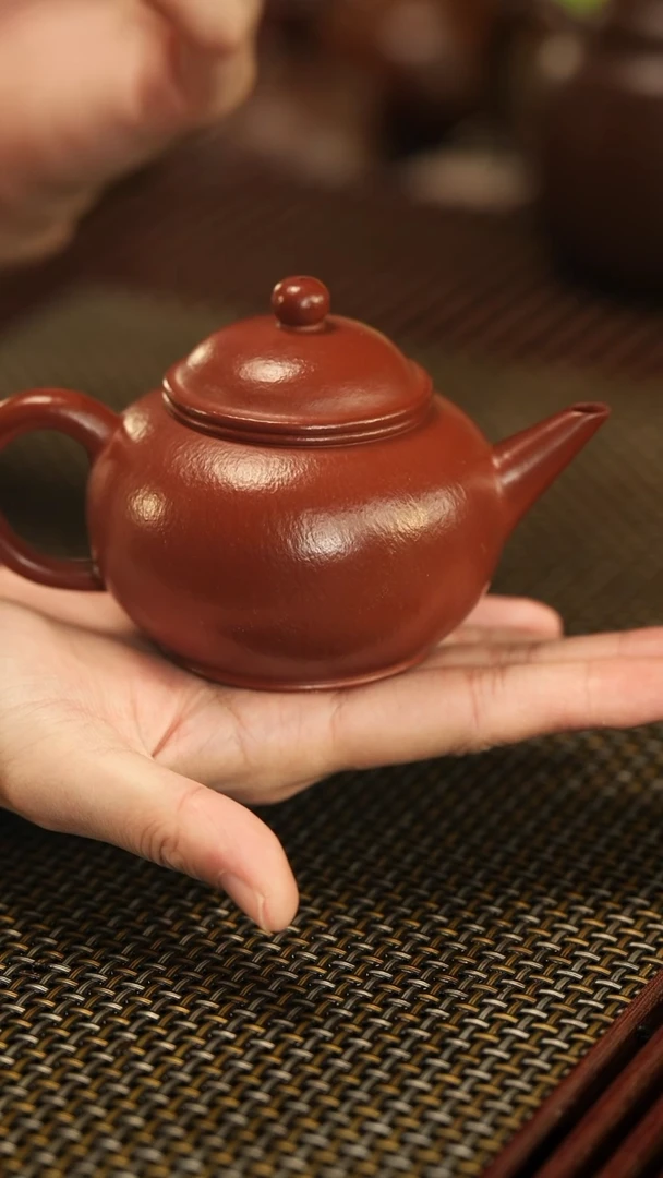 茶壶紫砂【润石堂】全手工精品 大红袍