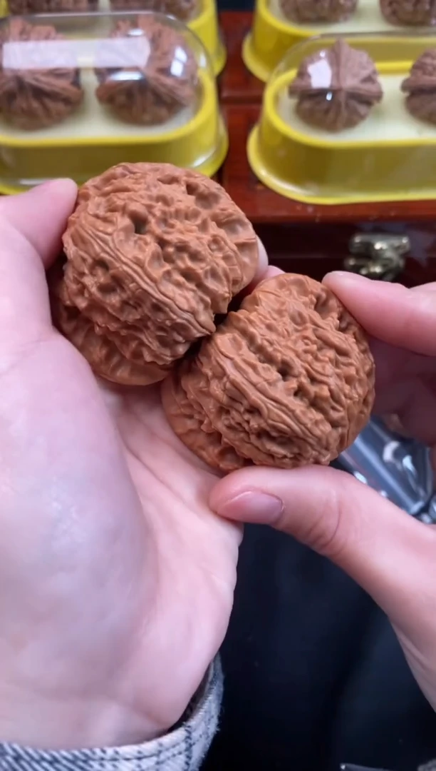 把件文玩核桃白狮子47尺R563
