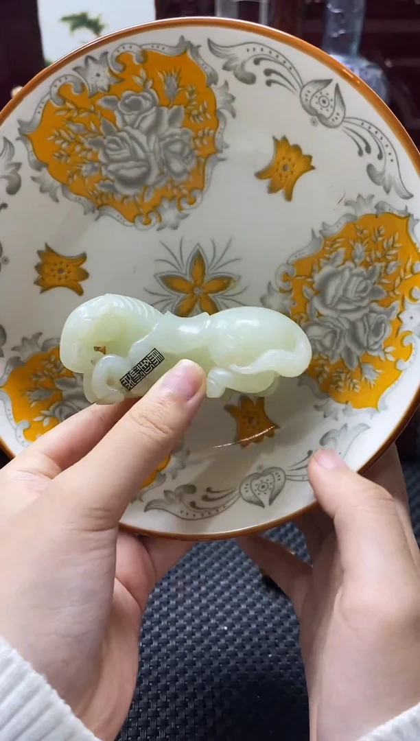 瓷片瓷片 瓷器 摆件 1个
