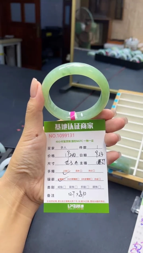 未镶嵌手镯翡翠多人