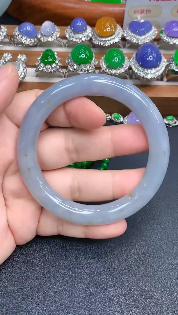 未镶嵌手镯翡翠477-中国好珍宝