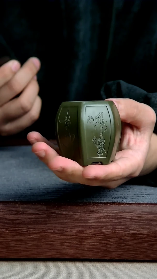 紫砂花盆3.5*5内径紫砂花盆