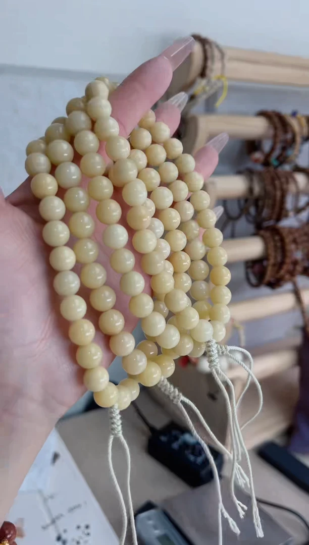 【闪购商品】菩提根/象牙果手串m659干磨圆珠9mm手持