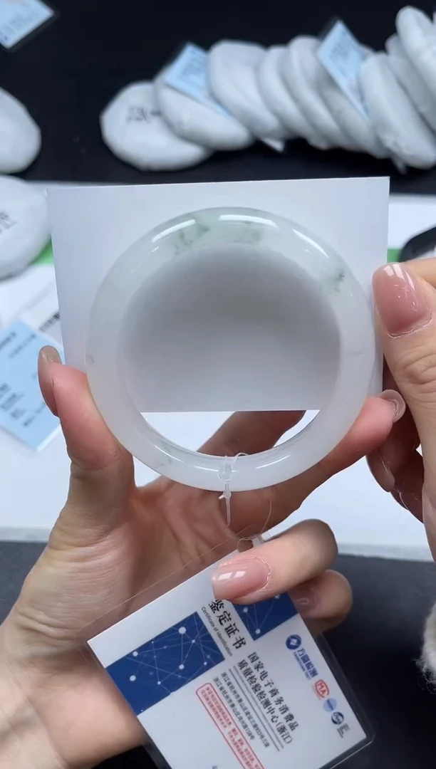 未镶嵌手镯石英质玉0116-56