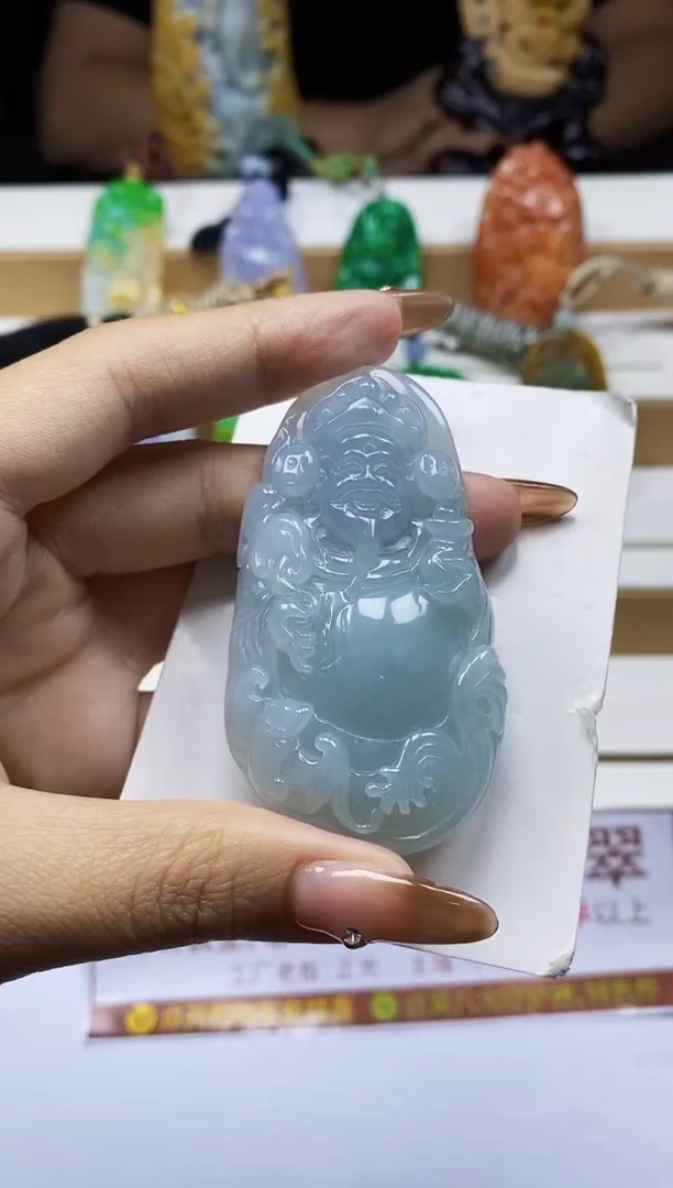 颈饰未镶嵌翡翠翡翠A货