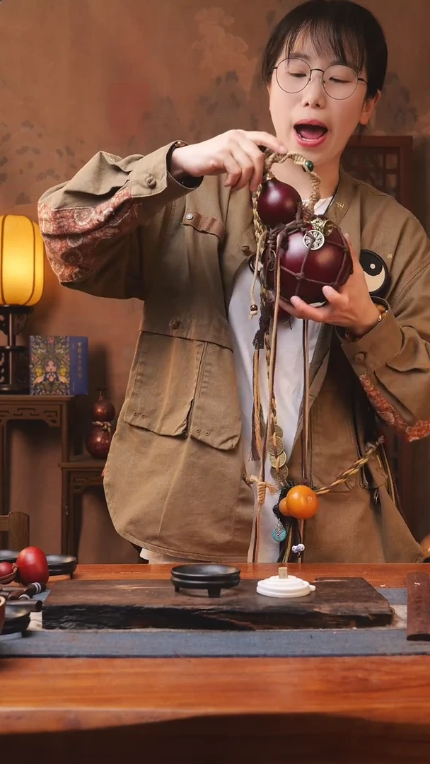 【闪购商品】288A号精品大漆葫芦防腐防渗装水茶酒