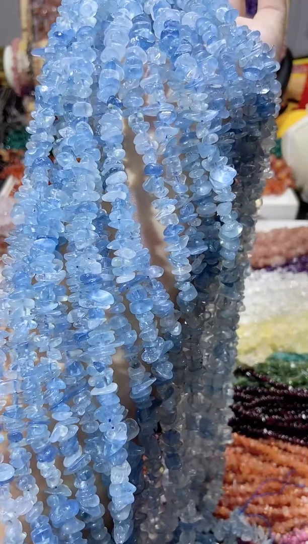 未镶嵌珠宝半成品水晶海蓝宝