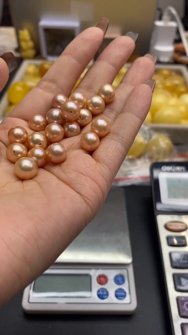 银S925镶嵌珠宝奇石淡水珍珠234多样性发其中2个