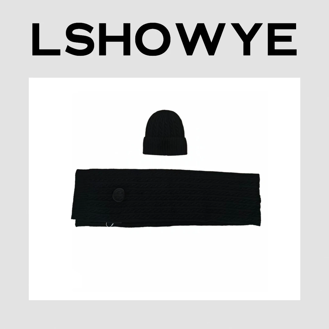 LSHOWYE｜围巾帽子二件套 6011