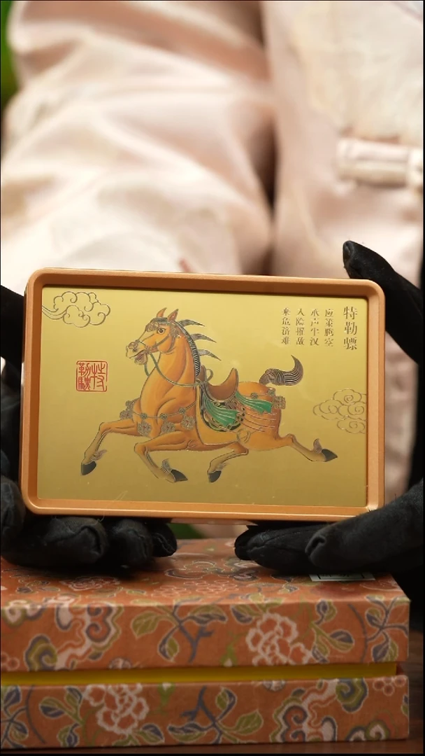 铜珐琅彩画纯手工