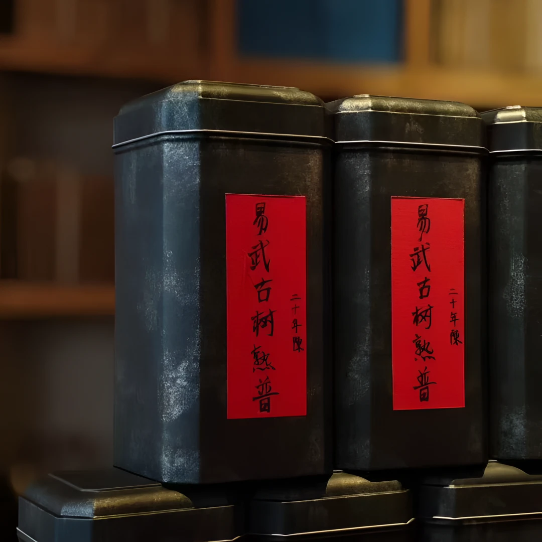 2005年易武古树熟普300克 /罐  云南普洱茶熟茶散茶 香醇滑糯