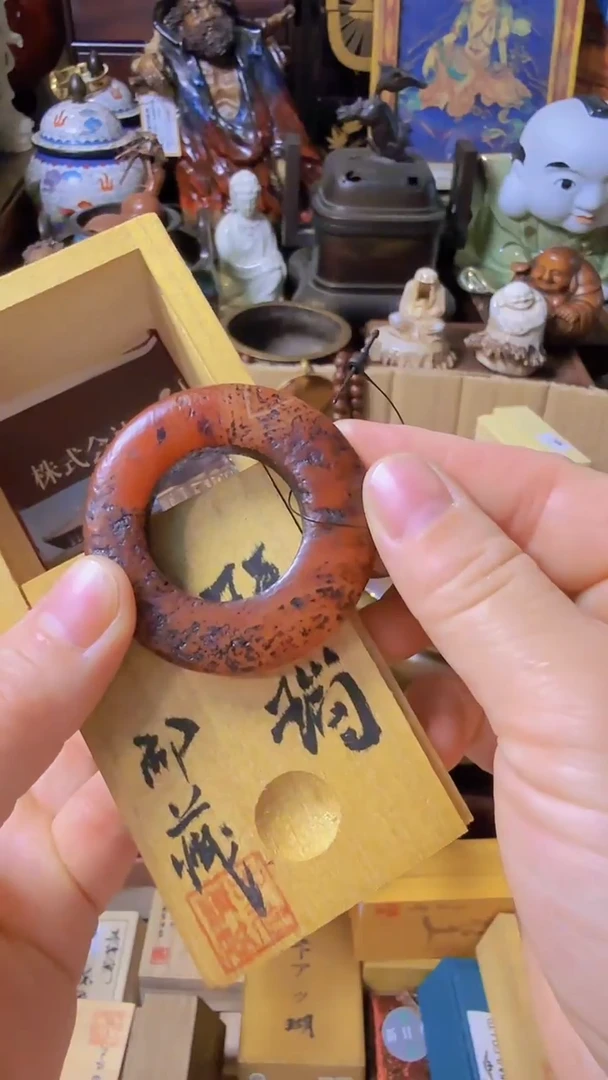 回流直播间手把件瓷器