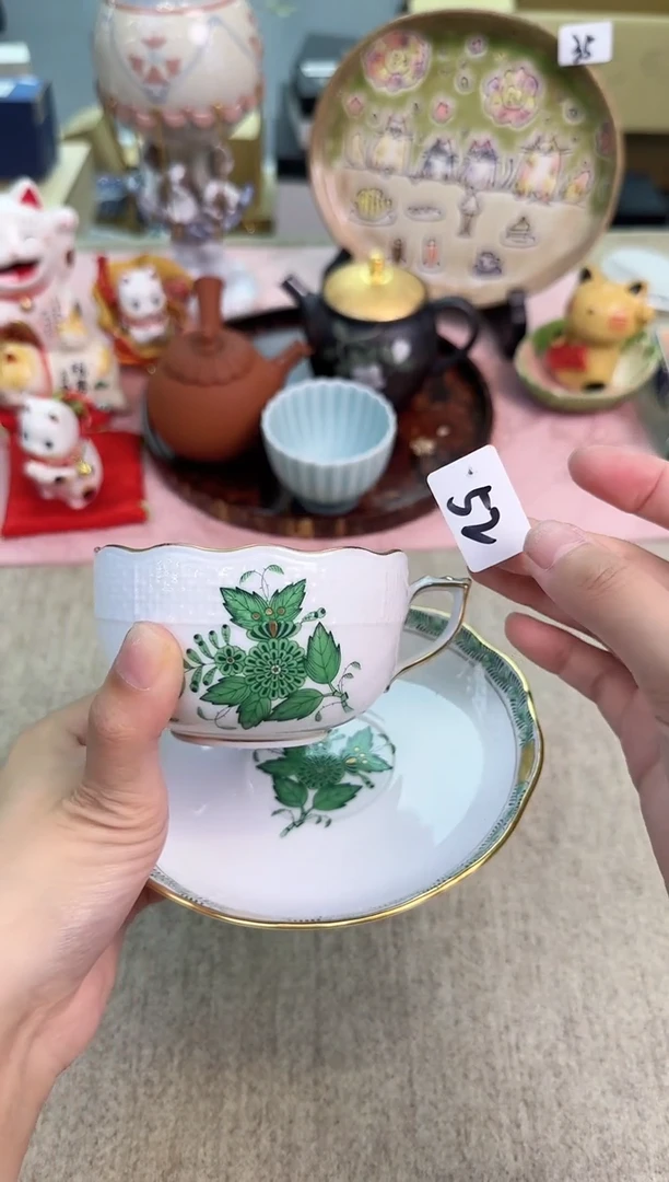 瓷片辰辰的瓷器好看到爆