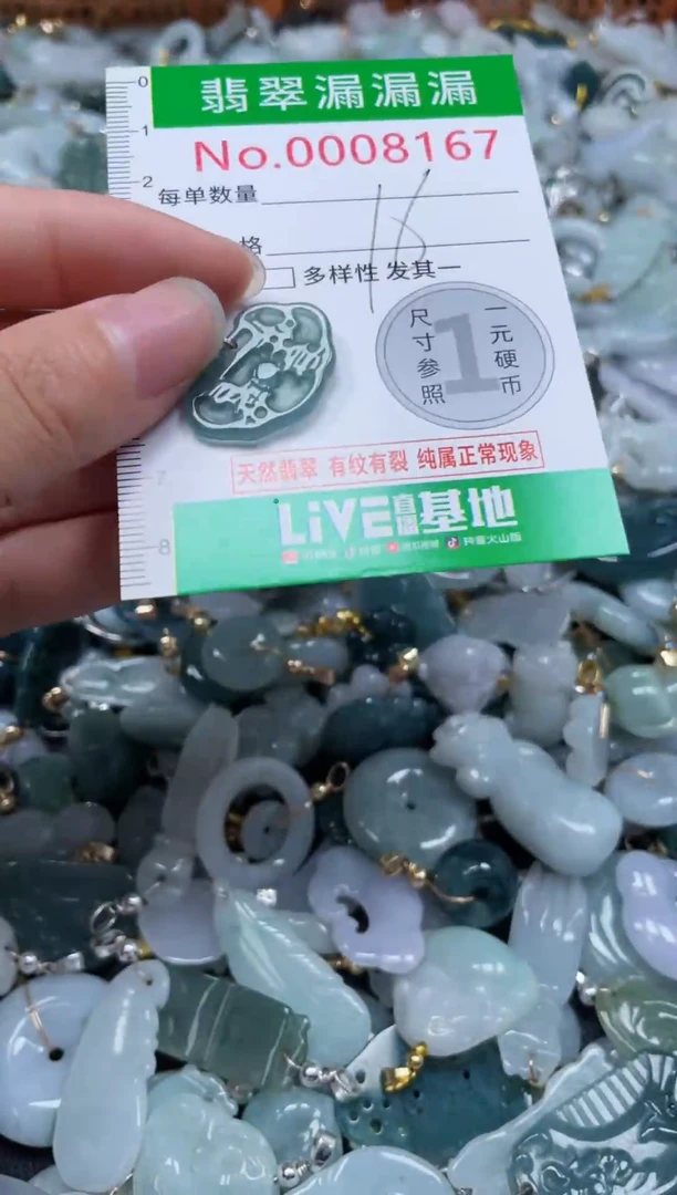 颈饰未镶嵌翡翠8167