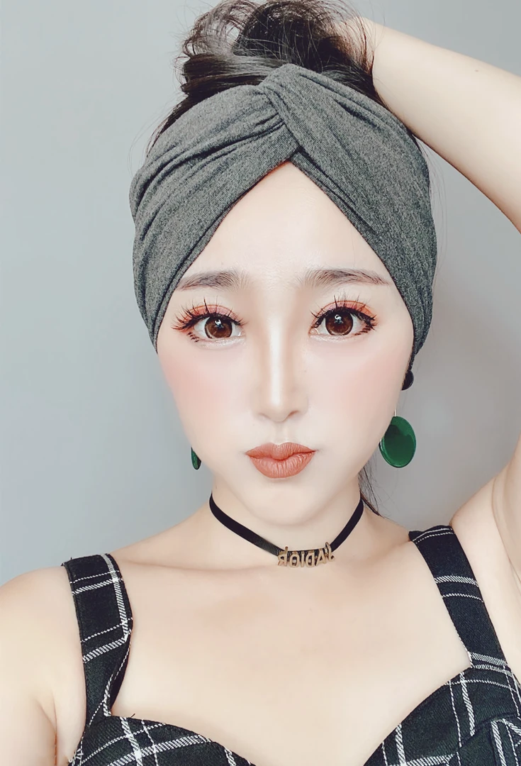 欧美宽发带气质网红宽边头巾女头饰发箍短发带百搭发套复古发饰