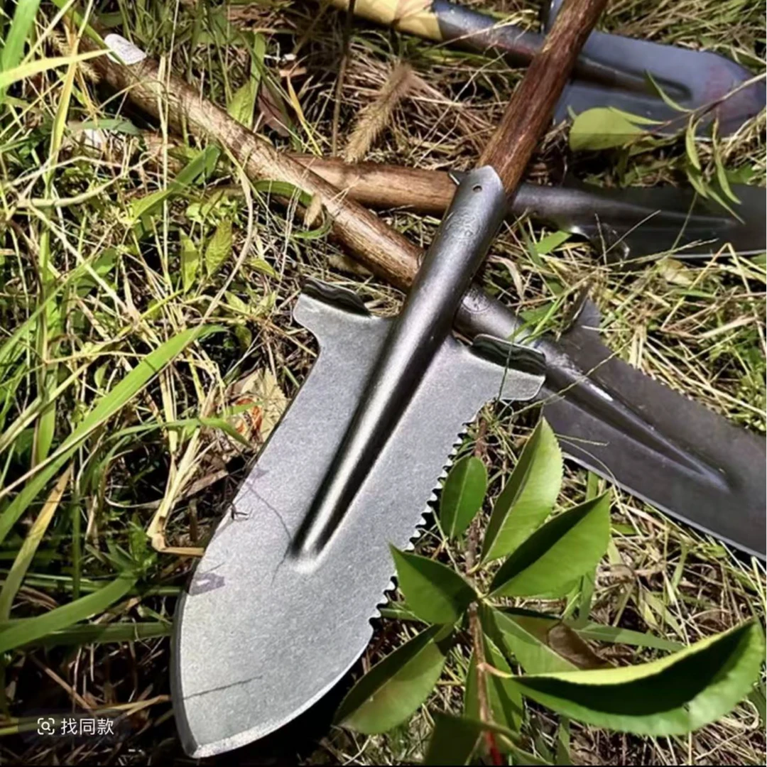 锰钢深挖锹挖树专用铲子挖土开沟长尖铲赶海挖山药适用
