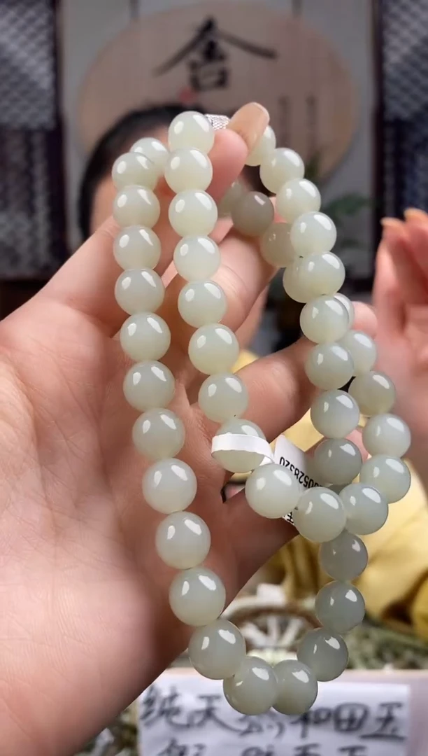 和田玉未镶嵌颈饰拍一发一