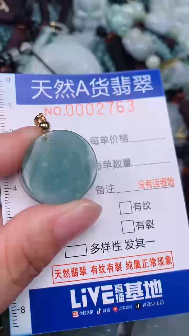 翡翠未镶嵌颈饰...0002763