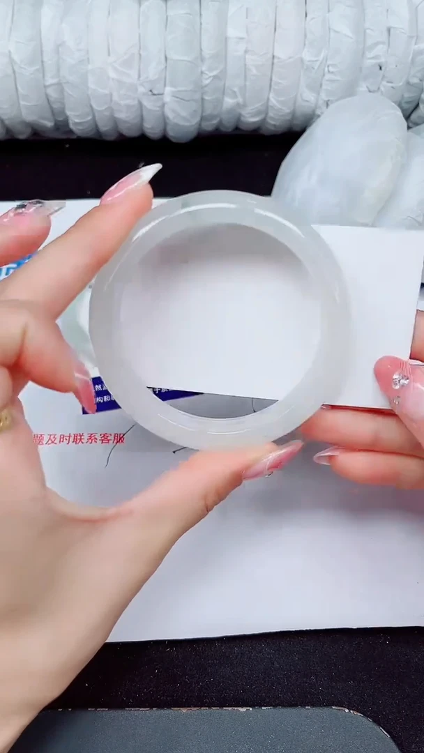 未镶嵌手镯石英质玉116-58/59