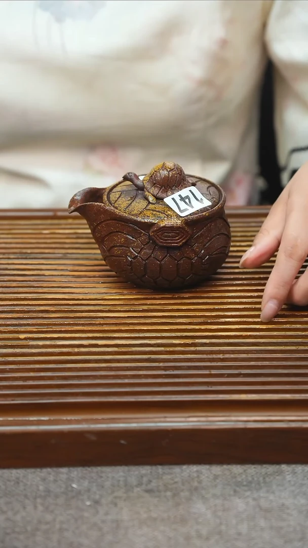 万古烧粗陶手工茶具