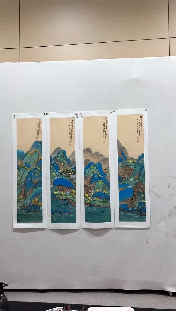 国画孙桂国老师国画作品，带合影证书6-65