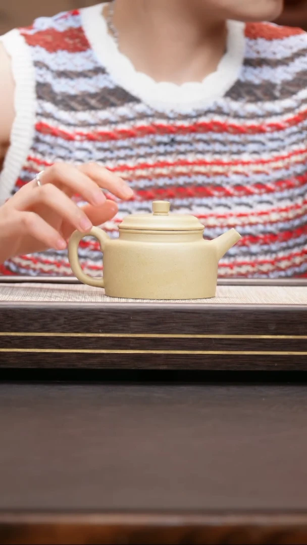 茶壶紫砂本山绿泥  大德钟