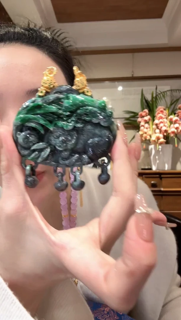 【闪购商品】翡翠颈饰未镶嵌国风