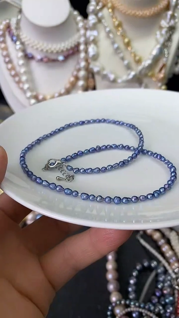 颈饰未镶嵌淡水珍珠多人