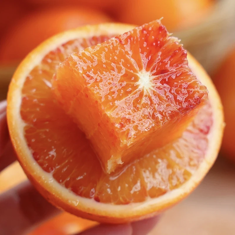 【重庆玫瑰香橙血橙】带花香酸甜口感-2