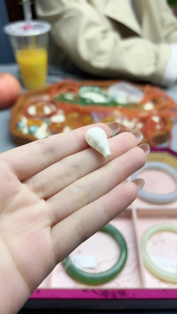 未镶嵌配饰玛瑙/玉髓玛瑙三通配饰10mmXD