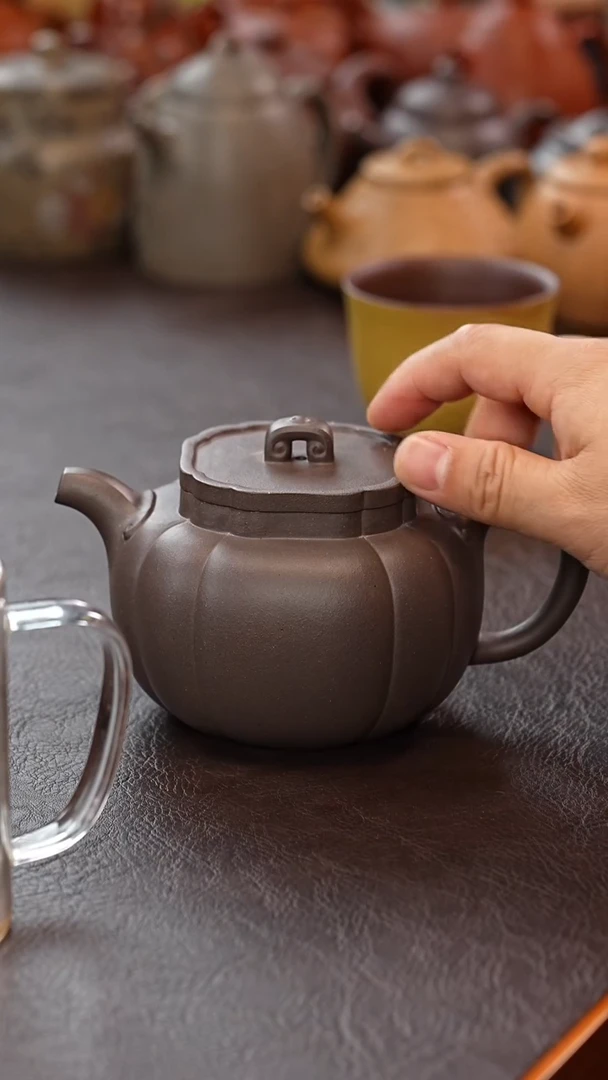 茶壶紫砂太极如意