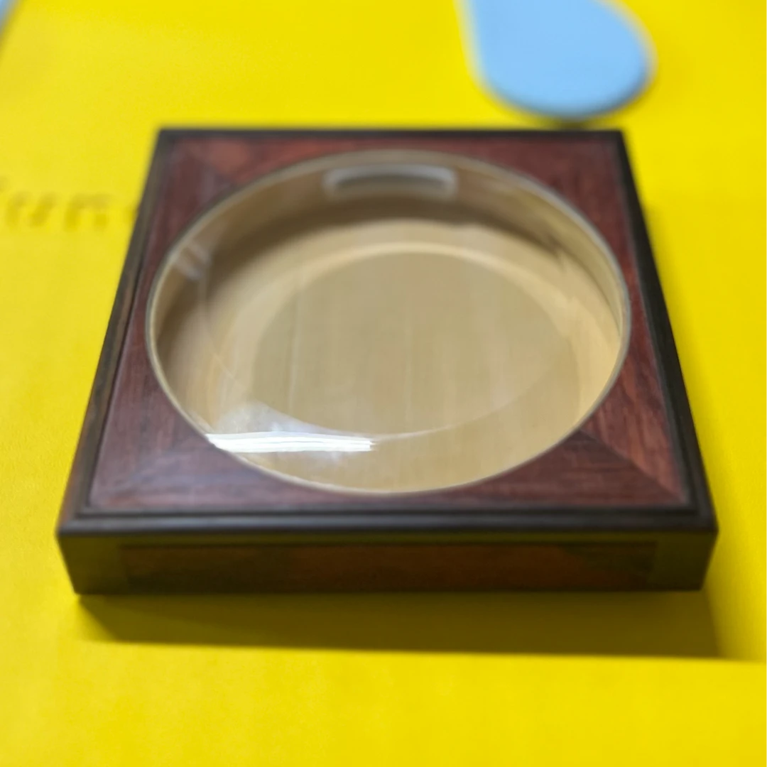 顾万兴老红木外方内圆大黄蛉盒