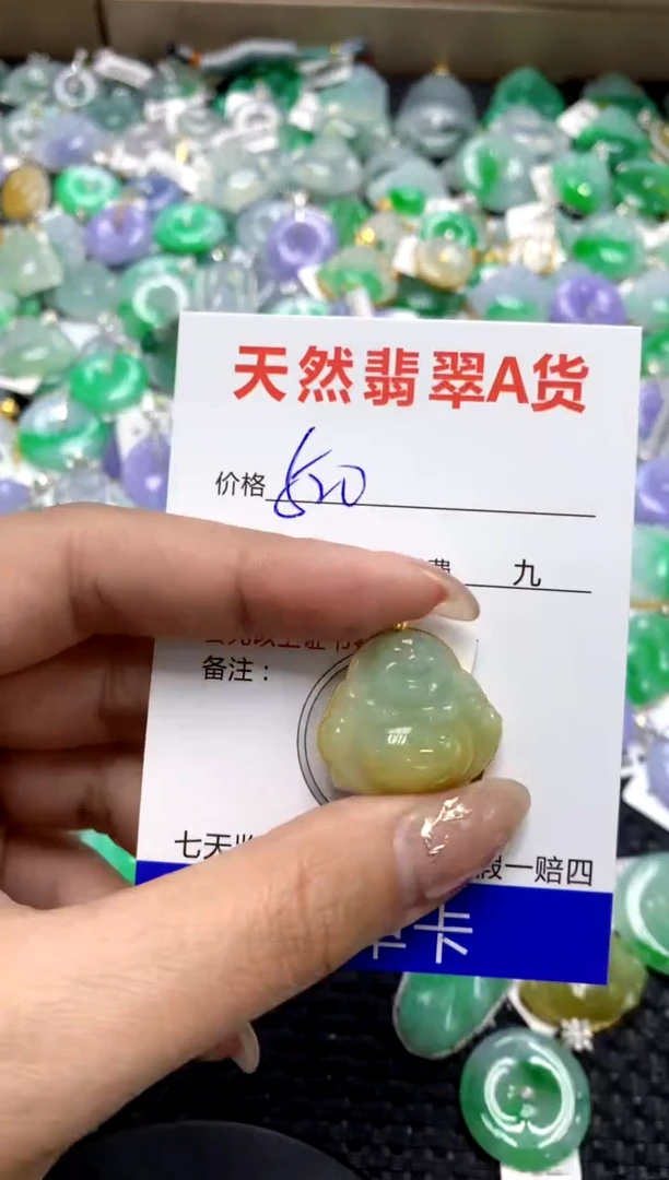 【闪购商品】翡翠颈饰18K金镶嵌1111111111111111