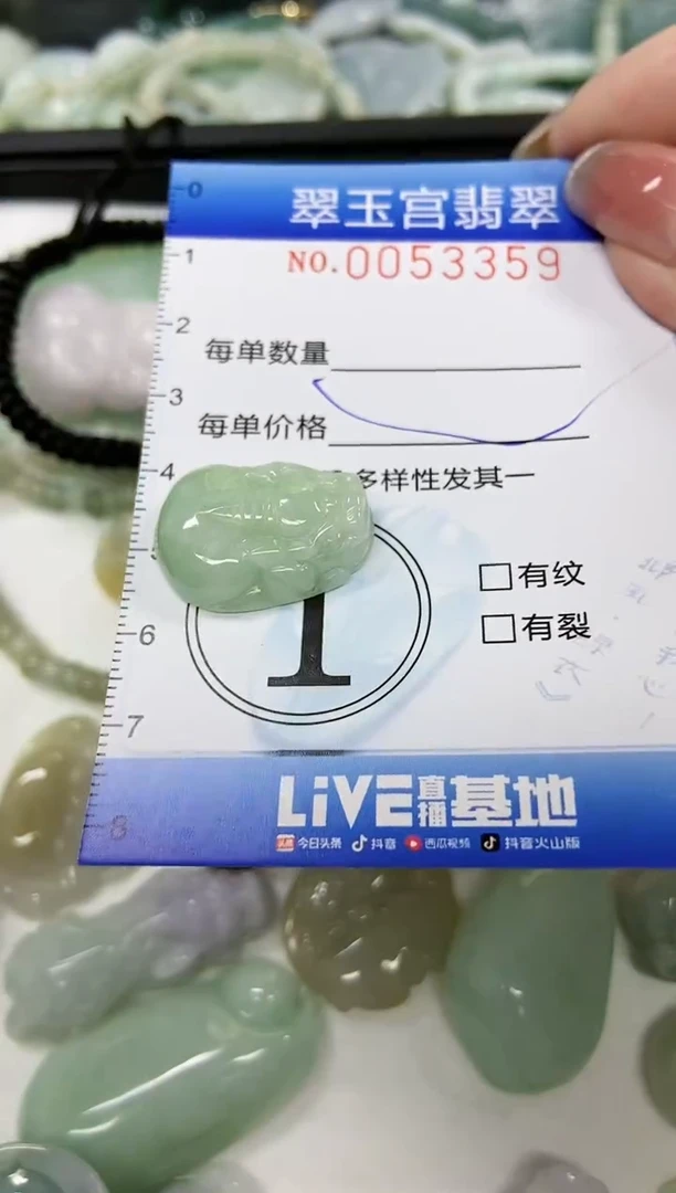 【闪购商品】翡翠颈饰未镶嵌闪购0053359