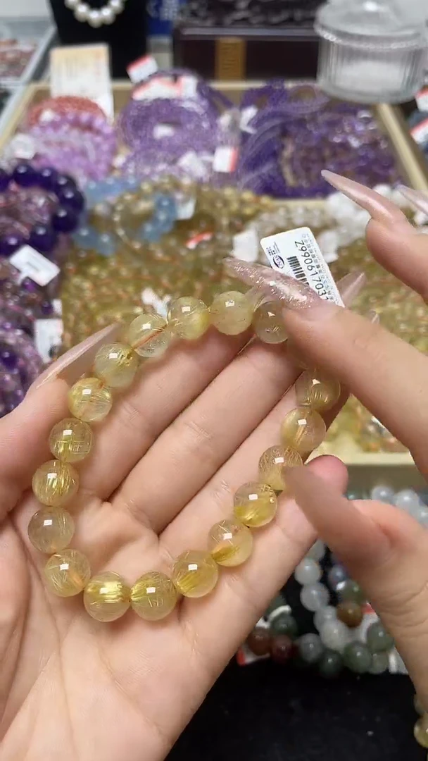 水晶手链未镶嵌发晶10.7