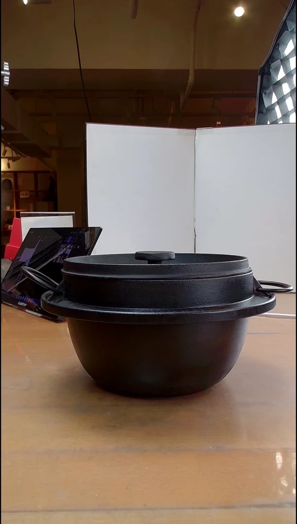 【闪购商品】21086使用品岩铸米饭锅