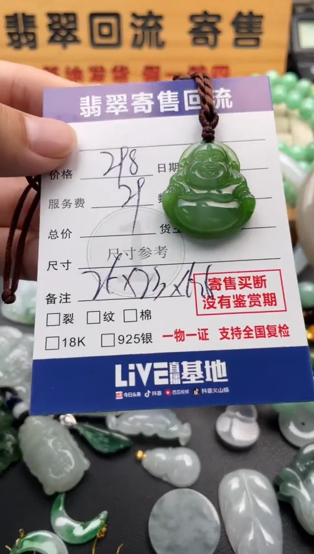 颈饰未镶嵌和田玉10147722