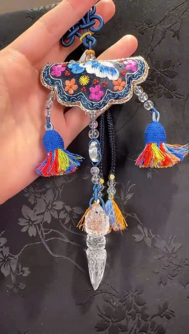 未镶嵌手绳水晶降魔杵款