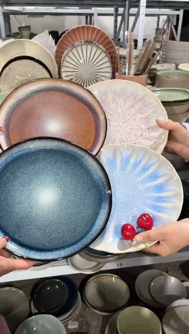 【闪购商品】瓷片外贸尾货瑕疵满20包邮X4 大盘组合