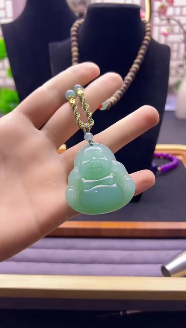 【闪购商品】翡翠颈饰14K金镶嵌X798