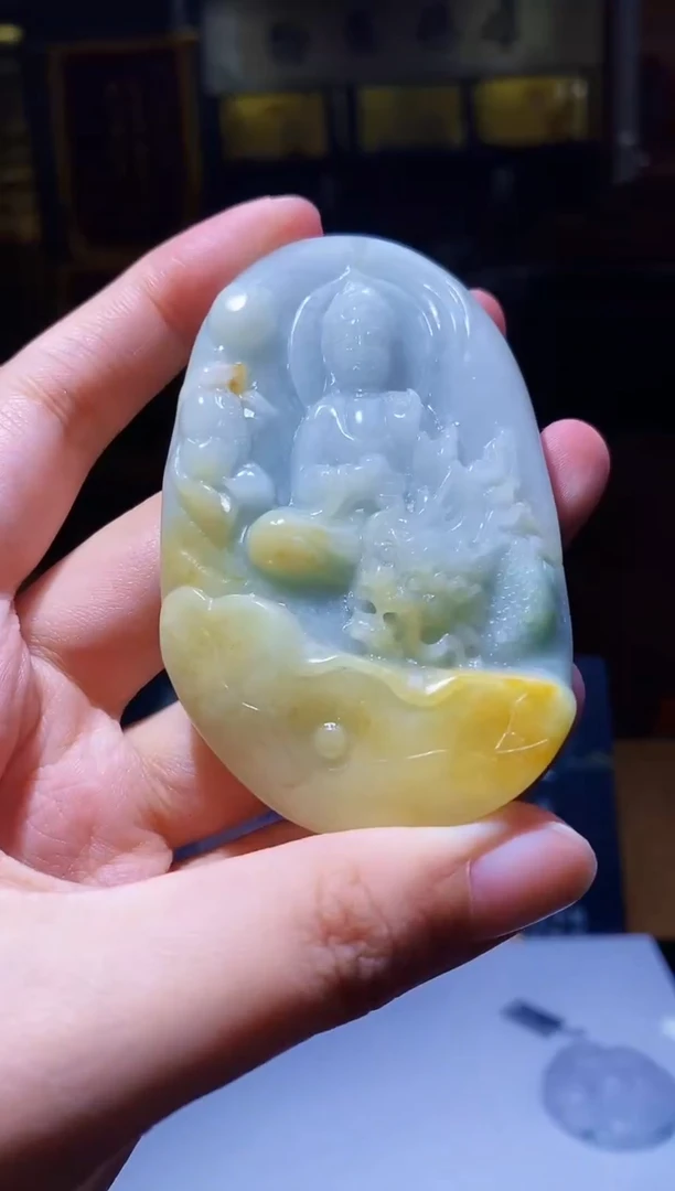 翡翠未镶嵌颈饰M-@@BSGR71524