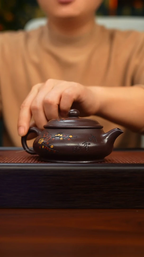 茶壶紫砂原矿紫砂手工茶壶