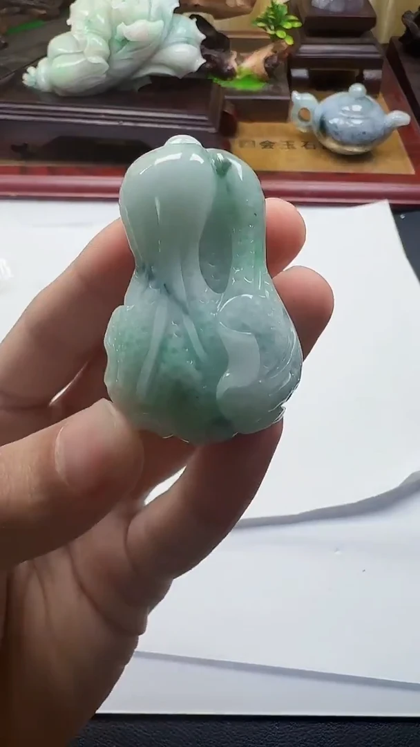 吊坠(不含链)未镶嵌翡翠1