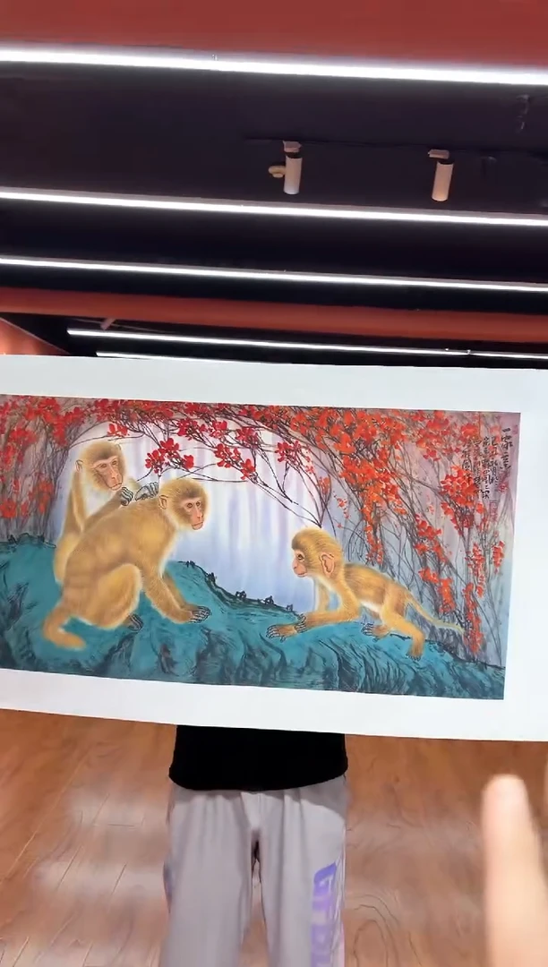 国画 孙桂国老师作品，带合影证书26-39