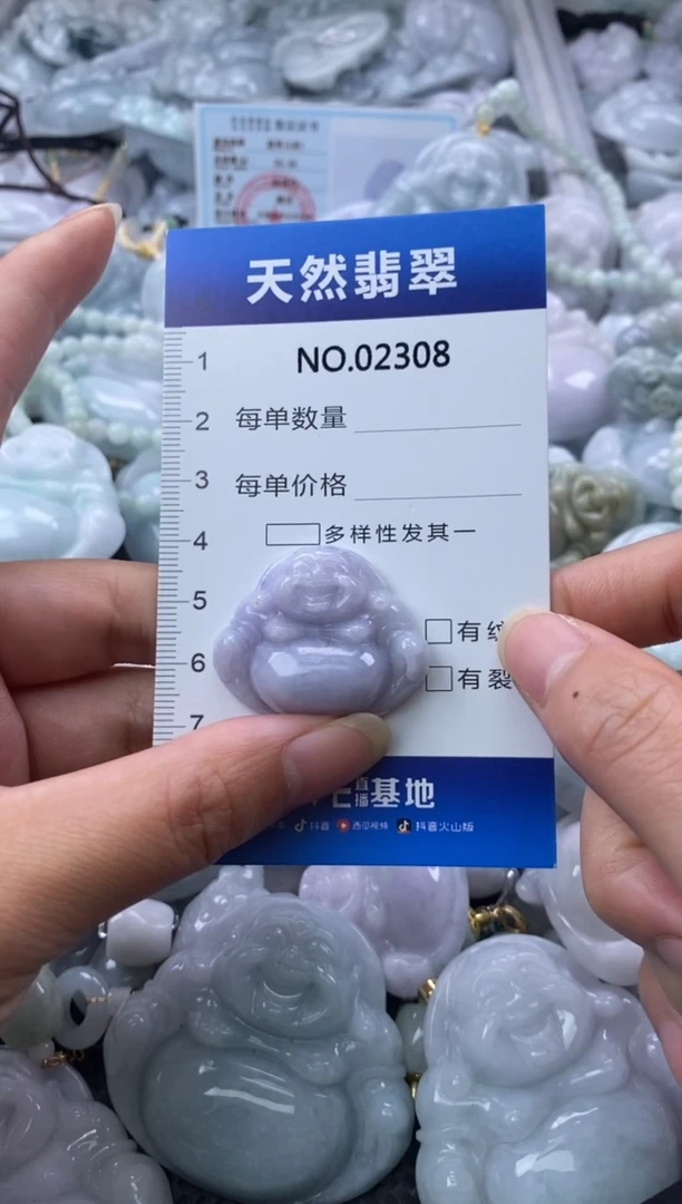 翡翠未镶嵌颈饰缅甸A货翡翠02308