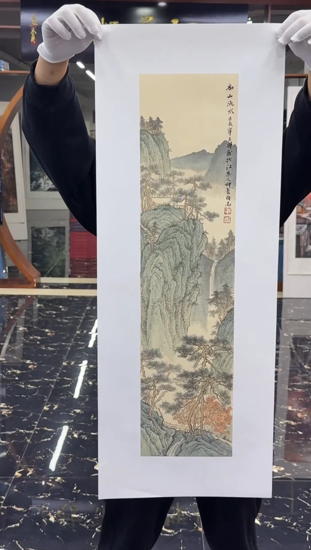 国画国画绘画山水花鸟