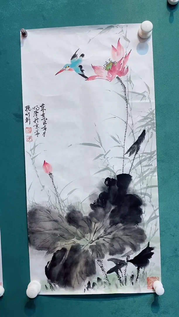 国画明峰老师国画作品